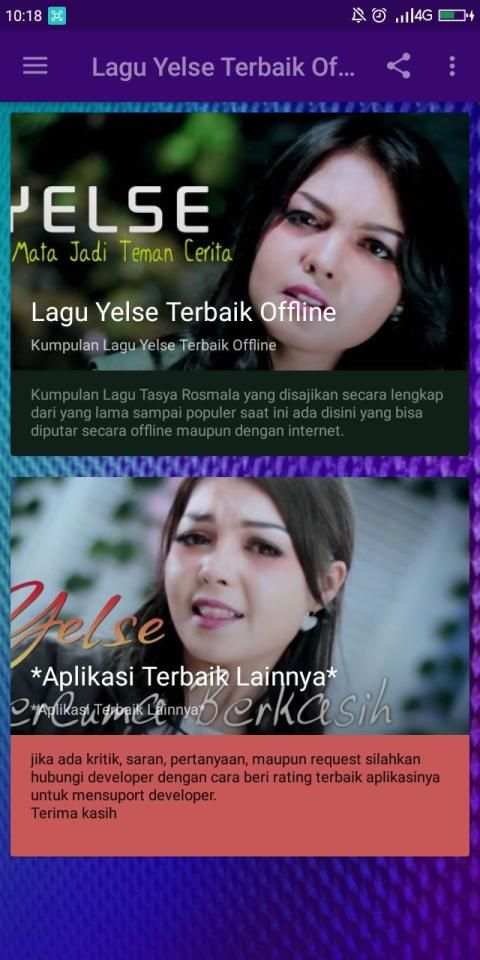 Lagu Yelse Offline Terbaik screenshot 6