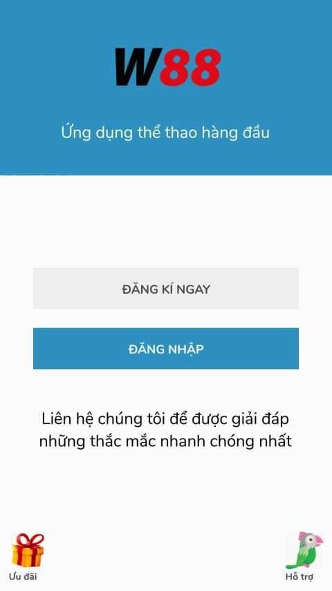 W88 - Ứng dụng thể thao hàng đầu screenshot 1