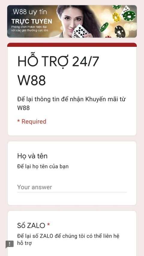 W88 - Ứng dụng thể thao hàng đầu screenshot 2