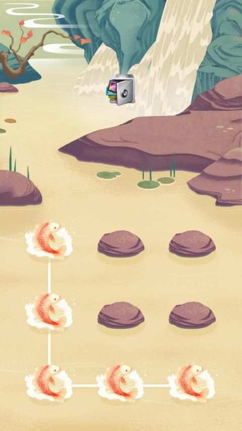 AppLock Live Theme Waterfall - Paid Theme screenshot 3