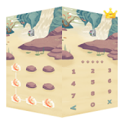 AppLock Live Theme Waterfall - Paid Theme आइकन