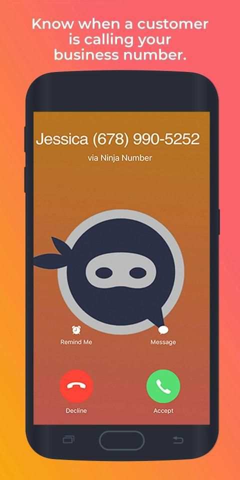 Second Phone Line for Business By Ninja Number screenshot 4