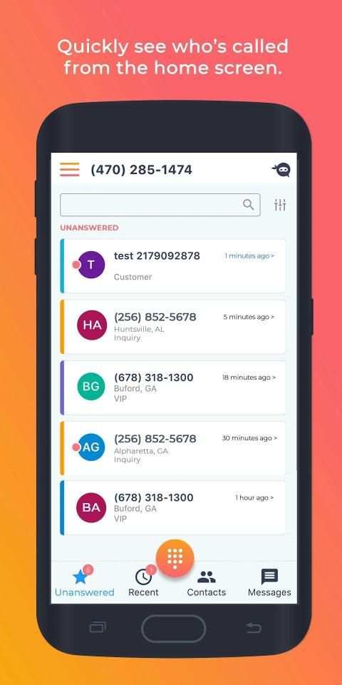 Second Phone Line for Business By Ninja Number screenshot 6