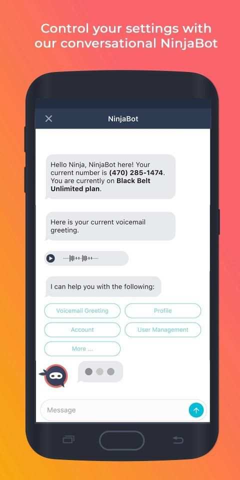 Second Phone Line for Business By Ninja Number screenshot 2