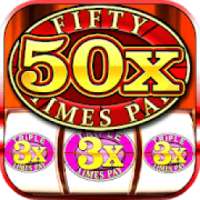 Slot Machine: Triple Fifty Times Pay Classic Slot