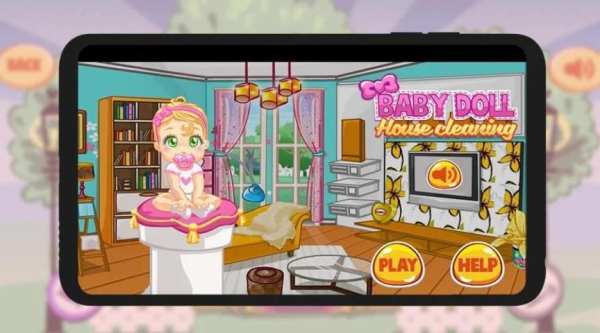 Baby Doll House Cleaning screenshot 6