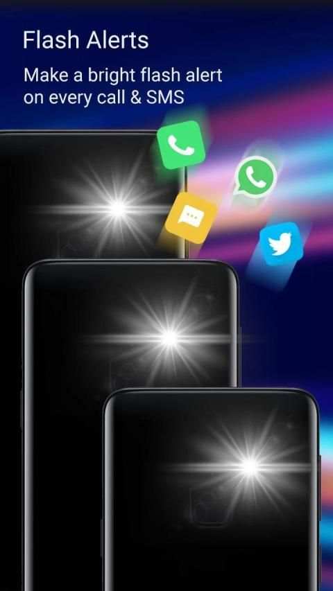 Flash Alert : Flash on Call and SMS alerts स्क्रीनशॉट 5