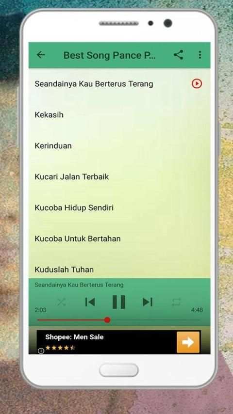 50 Tembang Terbaik Pance Pondaag screenshot 1