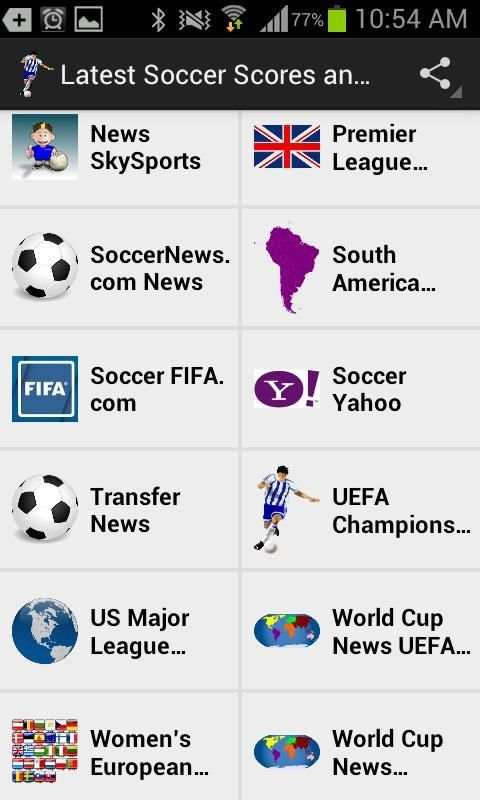 Latest Soccer Scores And News स्क्रीनशॉट 8