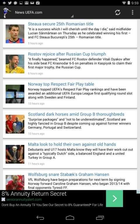Latest Soccer Scores And News स्क्रीनशॉट 1