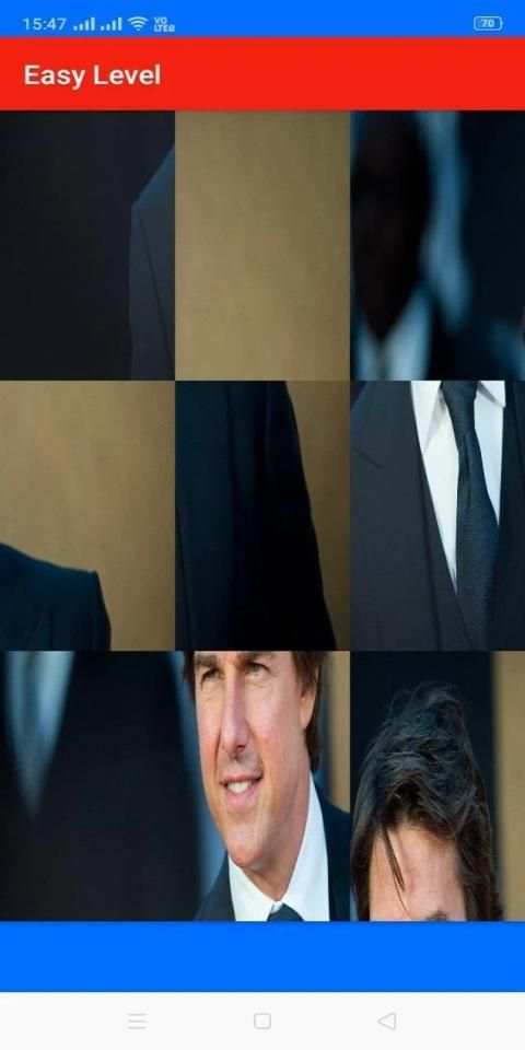 Tom Cruise Puzzle स्क्रीनशॉट 3