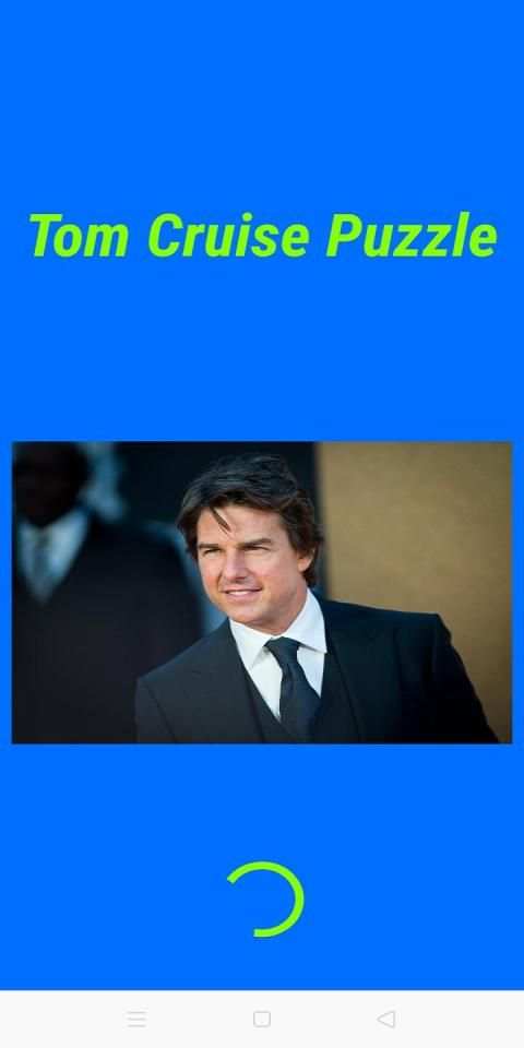 Tom Cruise Puzzle स्क्रीनशॉट 1