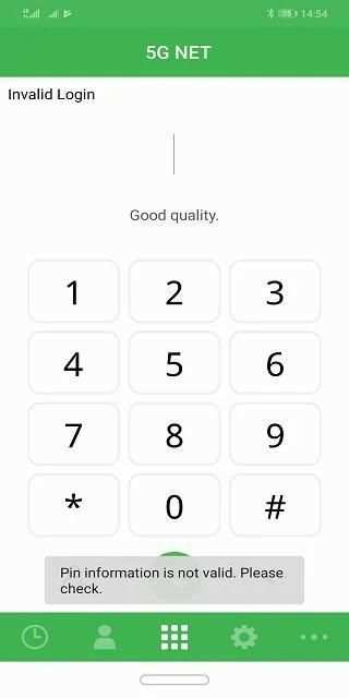 5G NET स्क्रीनशॉट 1