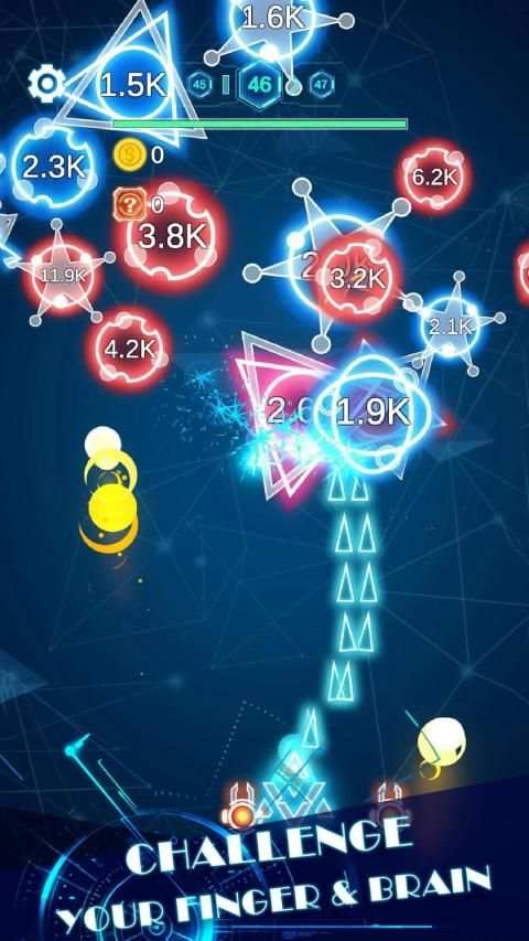 Geometry Virus War - Shooting in the Space screenshot 17