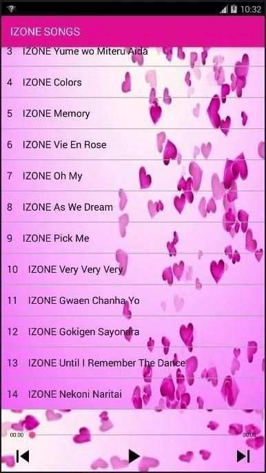 IZONE SONG screenshot 3