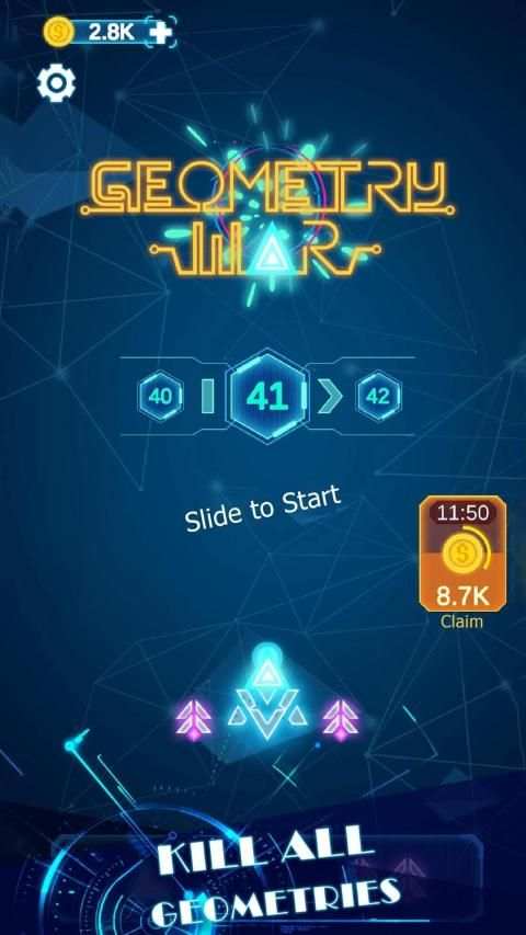 Geometry Virus War - Shooting in the Space screenshot 23