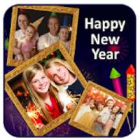 happy new year photo collage for greetings maker on 9Apps