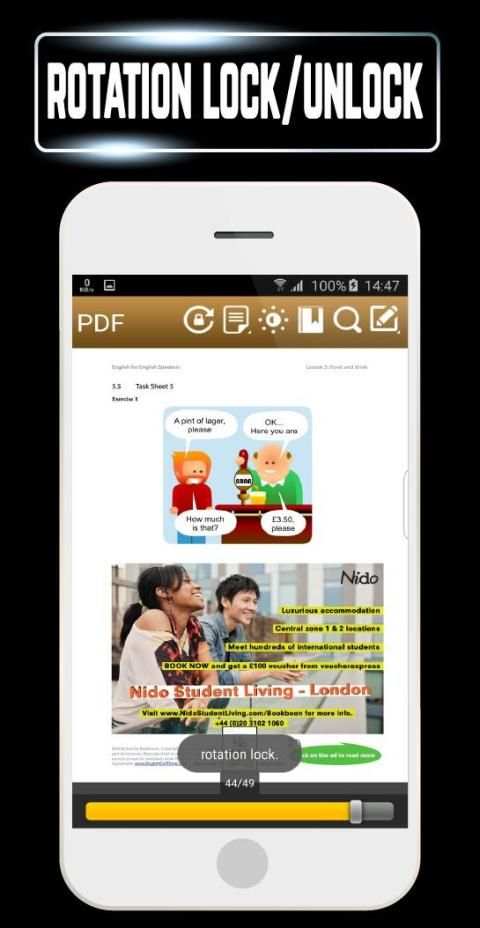 PDF Reader Expert Viewer Edit स्क्रीनशॉट 1