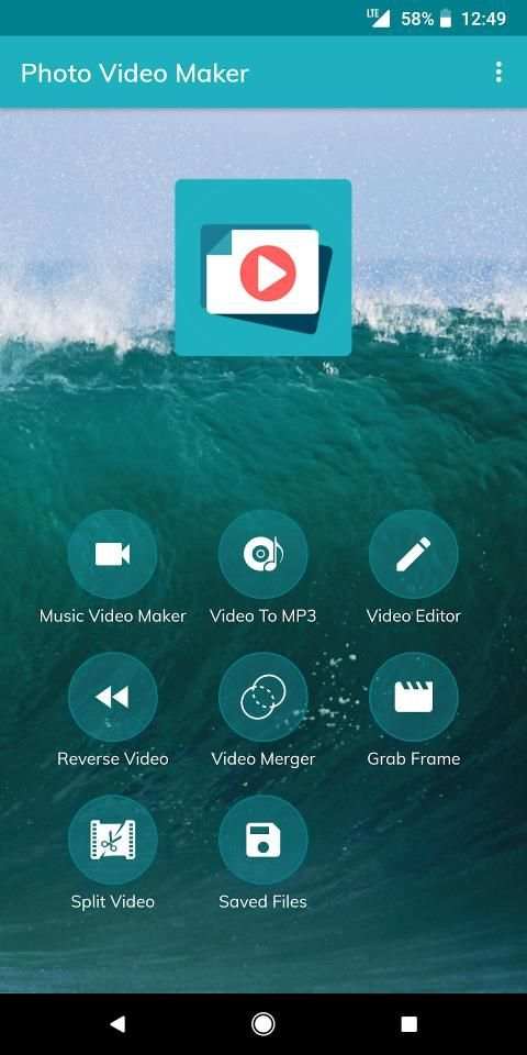 Photo Video Maker & Video Editor स्क्रीनशॉट 3