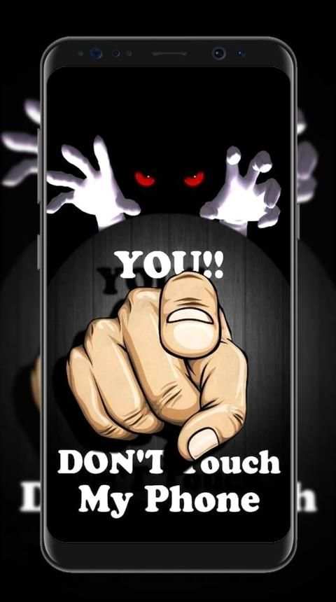 Dont Touch My Phone Wallpapers screenshot 3