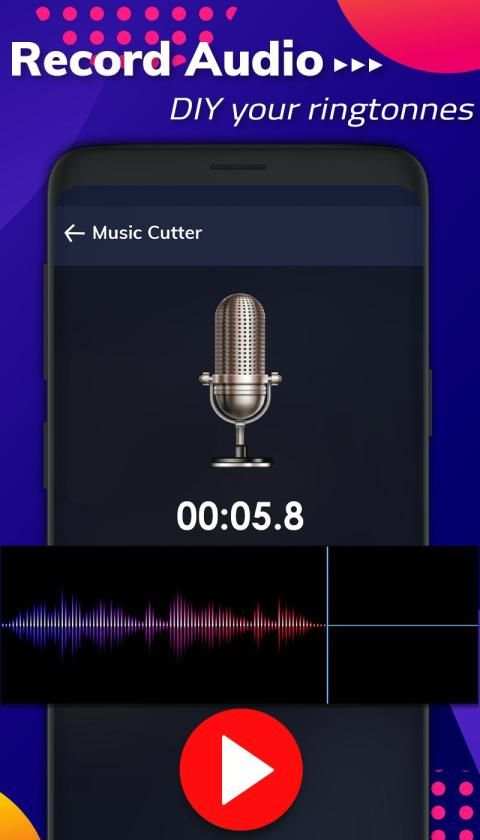 Mp3 cutter for Android: Ringtone maker 2020 स्क्रीनशॉट 3