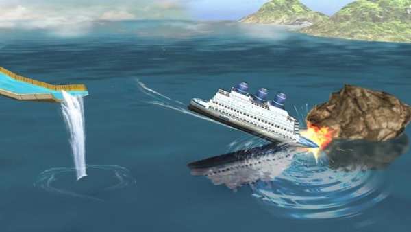 Ship Mega Ramp Racing screenshot 2