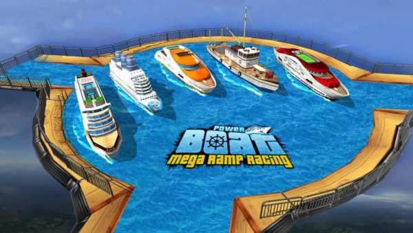 Ship Mega Ramp Racing स्क्रीनशॉट 1