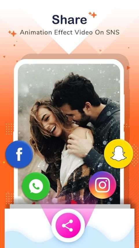 Love Photo Effect Video Maker - Photo Animation screenshot 1