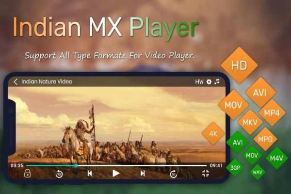 Indian MX Player स्क्रीनशॉट 2