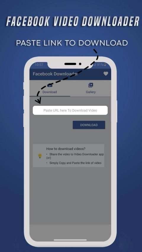 Facebook Video Downloader - fb video download 2020 स्क्रीनशॉट 3