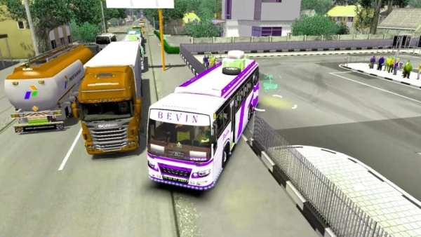 Bus Simulator 2020:Airport Heavy Bus Driving-2 screenshot 6
