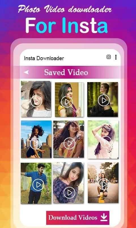 Insta Saver – download video Insta screenshot 1