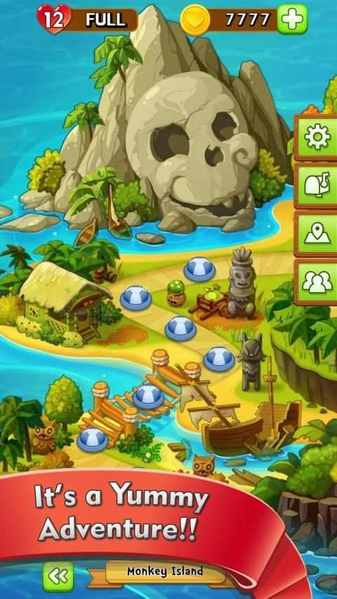 Yummy Adventure: Berry Tropical Sorbet स्क्रीनशॉट 3