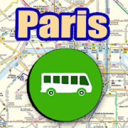 ikon Paris Bus Map Offline