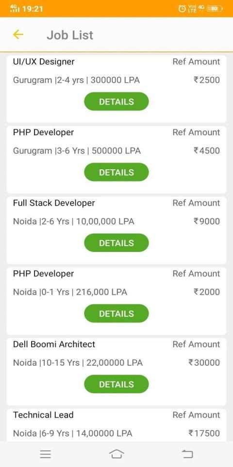 Refer Pro - Recruitment and job, App स्क्रीनशॉट 2