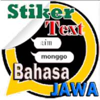 Sticker Text Bahasa Jawa - WaStickersApp