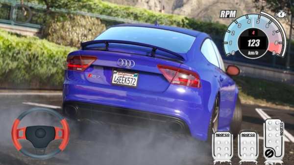 Audi RS7 Quattro - Extreme Racing Games screenshot 2