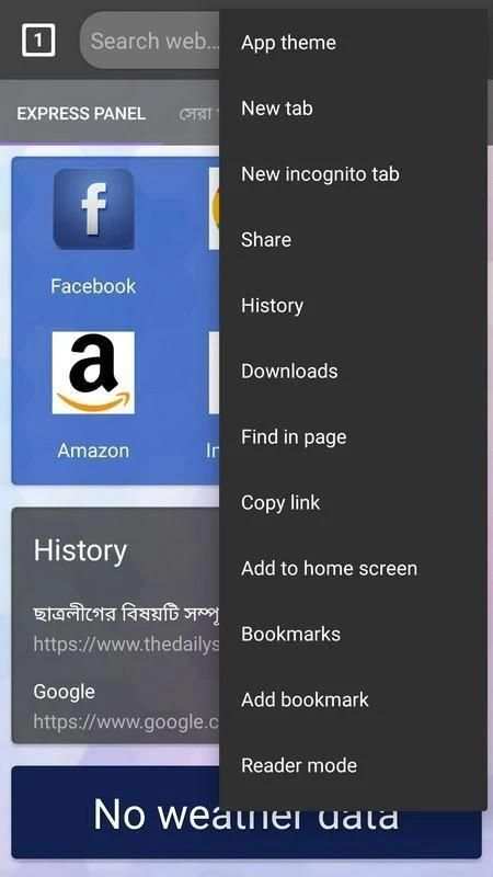 Cyrux Web Browser screenshot 5
