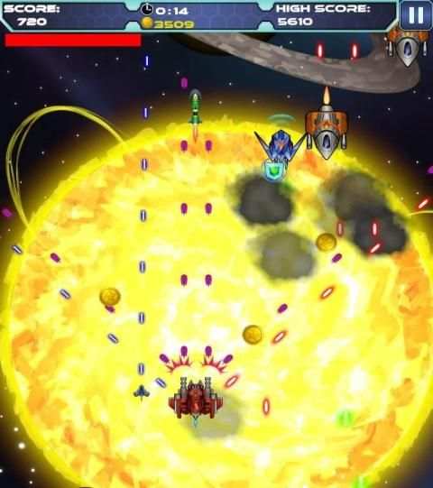 Angry Space Fighter स्क्रीनशॉट 4