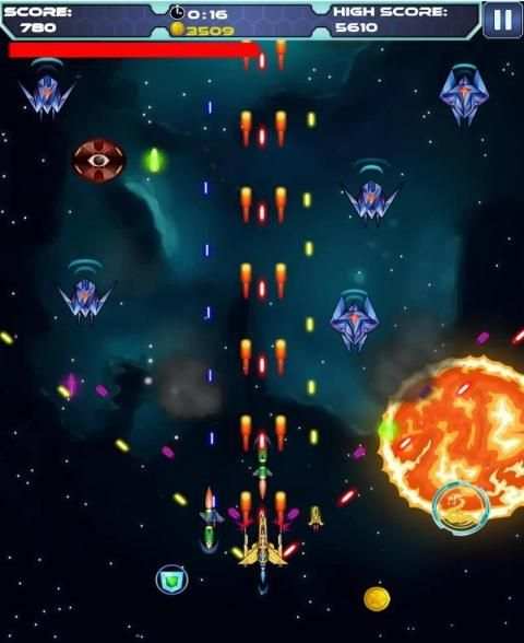Angry Space Fighter स्क्रीनशॉट 6
