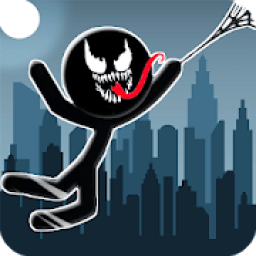 ikon Bad Spider Stickman - Rope Hero venom hook