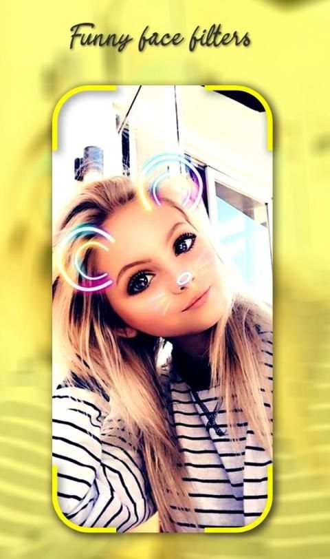 Sweet Snap Filter - Take Selfie Filter Camera screenshot 1