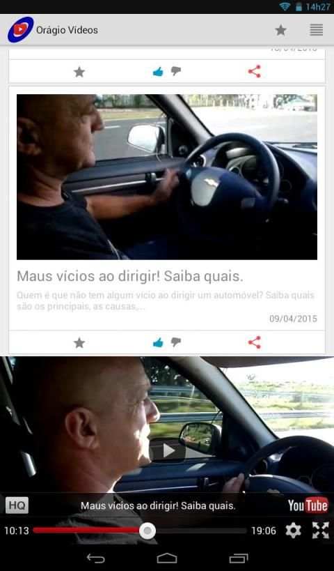 Orágio Vídeos screenshot 2