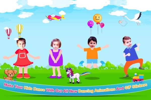 Kids Photo frames-Funny Animations screenshot 2