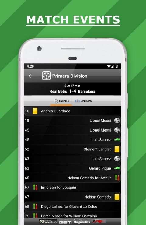 SCORE-LINE - Live Score स्क्रीनशॉट 6
