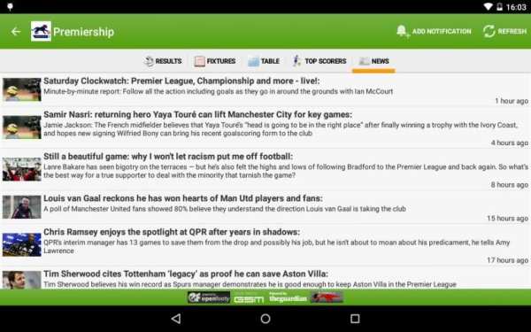 SCORE-LINE - Live Score स्क्रीनशॉट 10