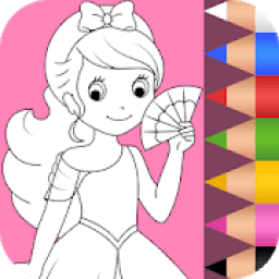 Princess Coloring Book 3 icon