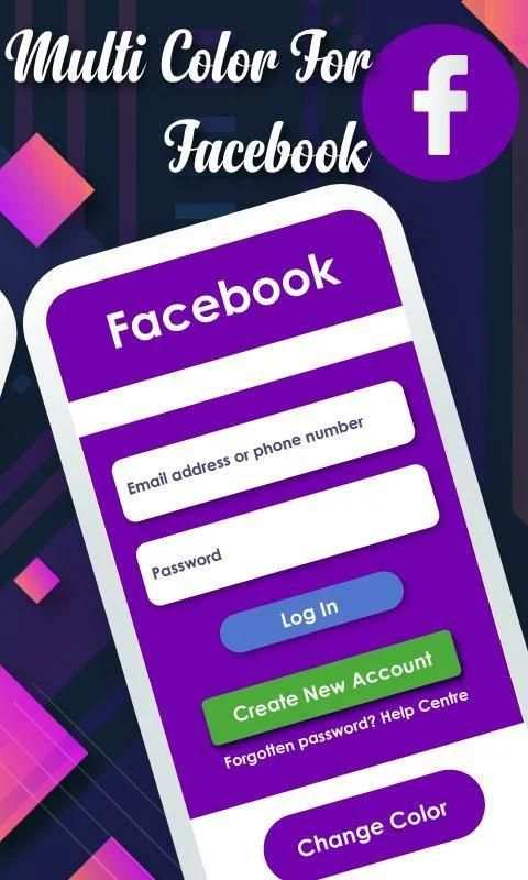 Multi Color For Facebook 2020 screenshot 3