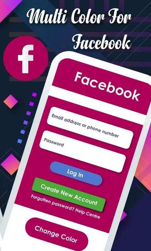 Multi Color For Facebook 2020 screenshot 2
