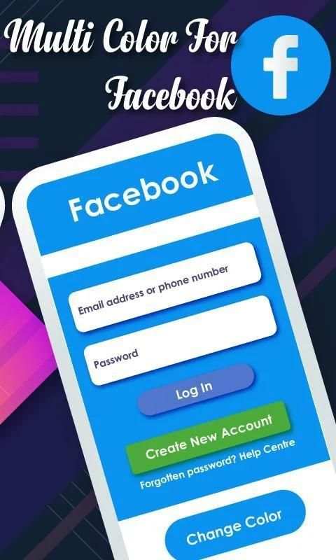 Multi Color For Facebook 2020 screenshot 1